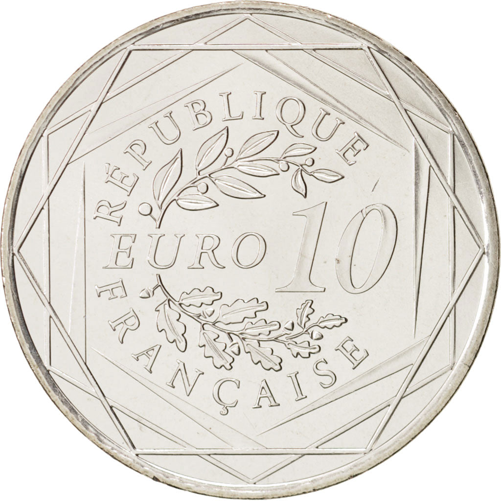 Coin, France, 10 Euro, 2013, MS(64), Silver, KM:2073