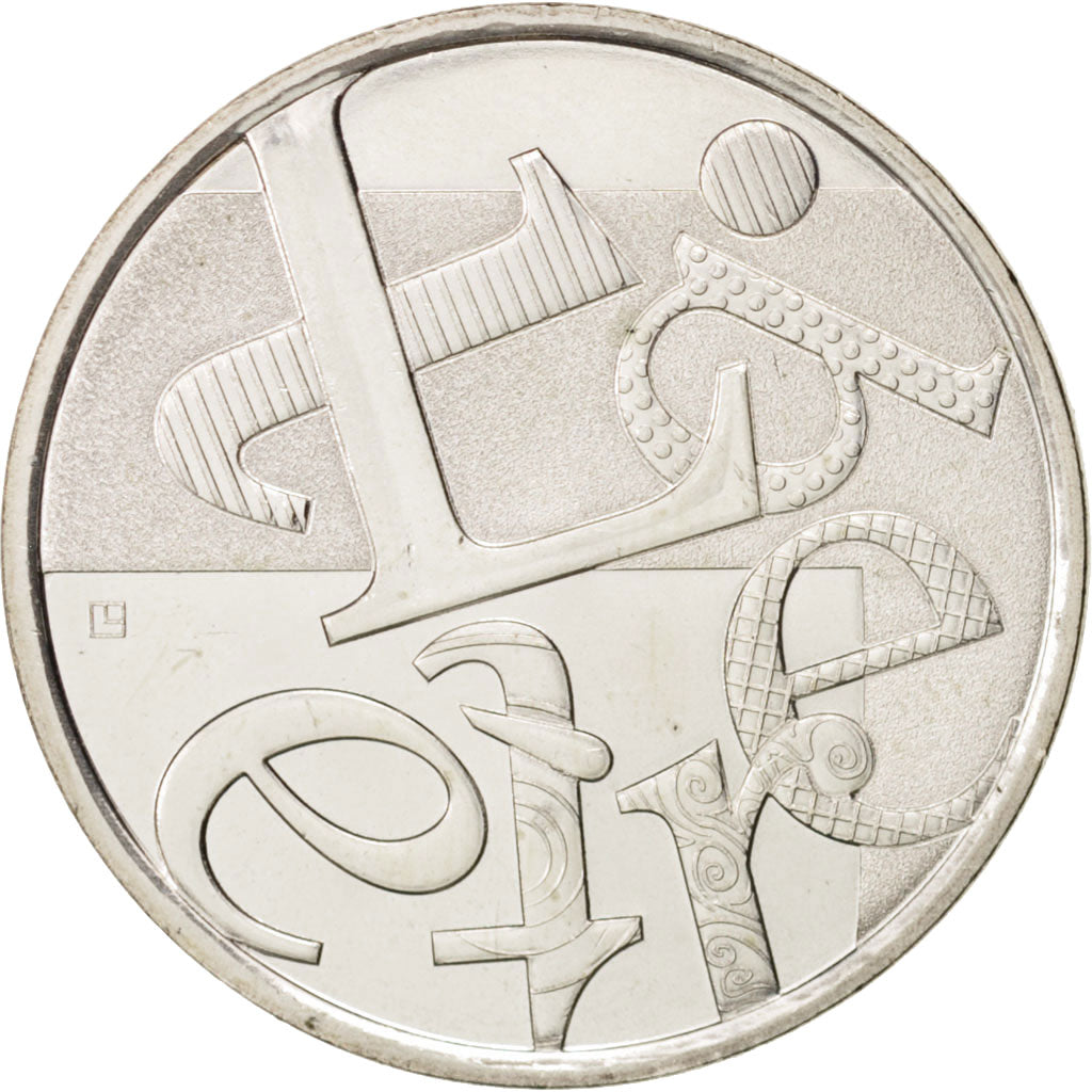 France, 5 Euro, Liberté, 2013, MS(64), Silver