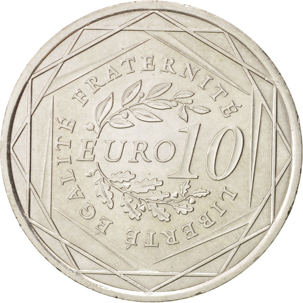 Coin, France, 10 Euro, 2009, AU(55-58), Silver, KM:1580