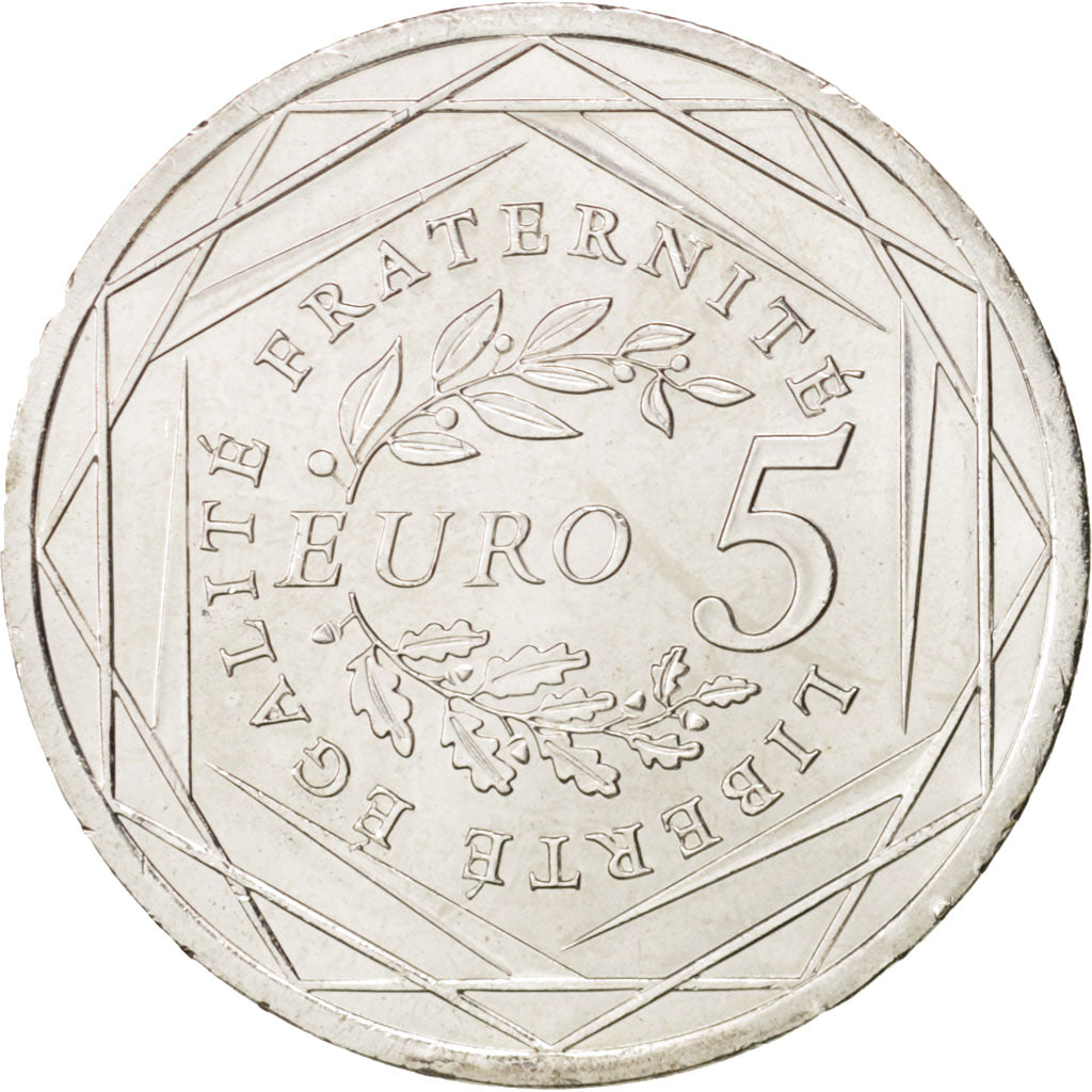 Banknote, France, 5 Euro, 2008, MS(63), Silver, KM:1534