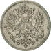 Finnland, Nicholas II, 25 Penniä, 1907, Helsinki, SS, Silber, KM:6.2