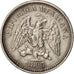 Mexico, 5 Centavos, 1897, Culiacan, EF(40-45), Silver, KM:398.2