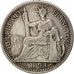 INDOCINA FRANCESE, 10 Cents, 1893, Paris, MB+, Argento, KM:2