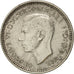 Australia, George VI, Threepence, 1942, AU(55-58), Silver, KM:37