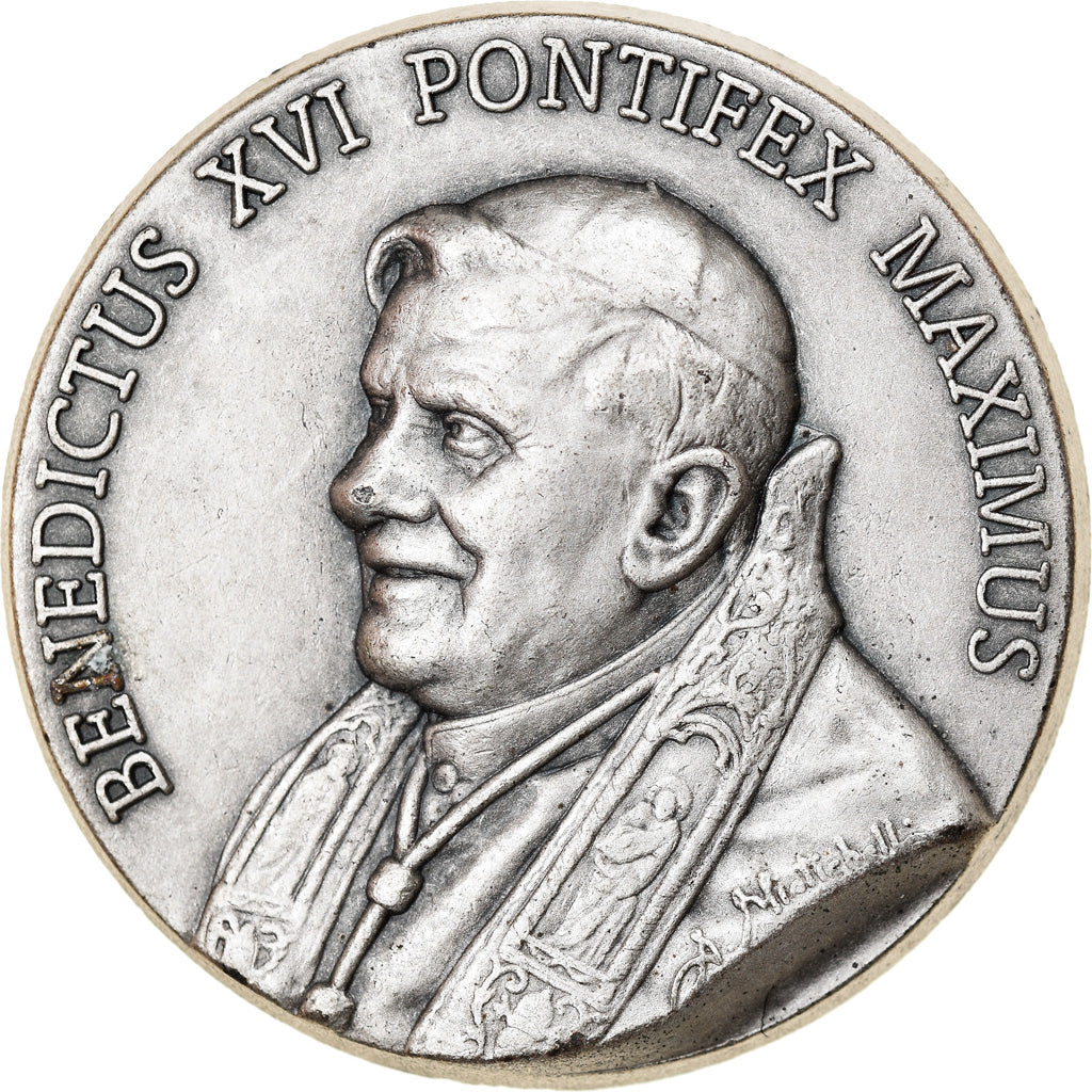 Vatican, Medal, Benedictus XVI, Primo Anno di Pontificato, Religions & beliefs