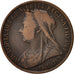 Great Britain, Victoria, Penny, 1901, VF(20-25), Bronze, KM:790