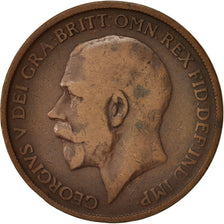 Great Britain, George V, Penny, 1911, F(12-15), Bronze, KM:810