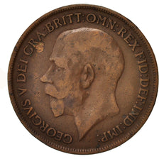 Coin, Great Britain, George V, Penny, 1916, VF(30-35), Bronze, KM:810