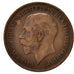 Coin, Great Britain, George V, Penny, 1916, VF(30-35), Bronze, KM:810