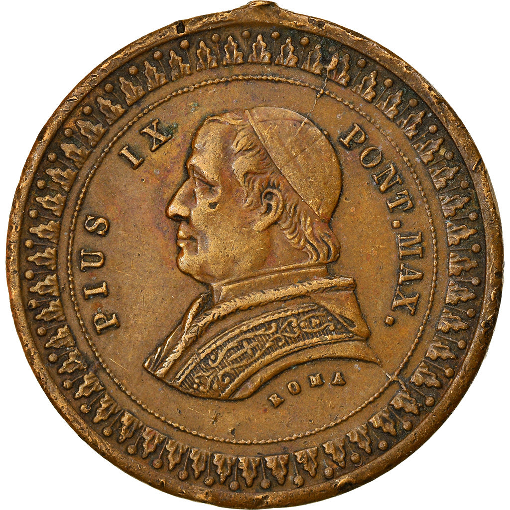 Vaticano, medaglia, Pius IX, Maria Immaculata, Roma, Religions & beliefs, 1854
