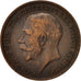 Great Britain, George V, Penny, 1917, EF(40-45), Bronze, KM:810