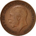 Coin, Great Britain, George V, Penny, 1921, EF(40-45), Bronze, KM:810