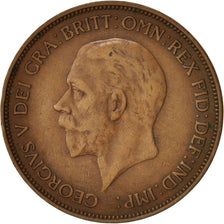 Coin, Great Britain, George V, Penny, 1936, VF(30-35), Bronze, KM:838