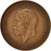 Coin, Great Britain, George V, Penny, 1936, VF(30-35), Bronze, KM:838