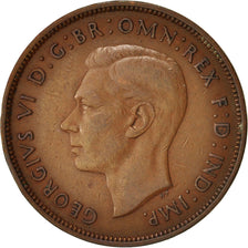 Coin, Great Britain, George VI, Penny, 1937, EF(40-45), Bronze, KM:845