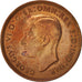 Great Britain, George VI, Penny, 1938, AU(50-53), Bronze, KM:845
