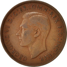 Coin, Great Britain, George VI, Penny, 1940, VF(30-35), Bronze, KM:845