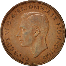 Coin, Great Britain, George VI, Penny, 1948, EF(40-45), Bronze, KM:845