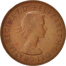 Coin, Great Britain, Elizabeth II, Penny, 1962, EF(40-45), Bronze, KM:897