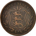 Coin, Guernsey, 8 Doubles, 1903, Heaton, Birmingham, VF(30-35), Bronze, KM:7