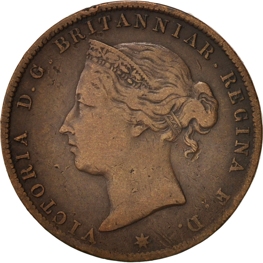 Jersey, Victoria, 1/24 Shilling, 1894, VF(20-25), Bronze, KM:7