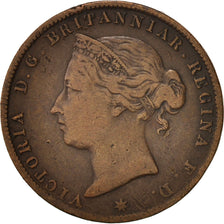 Jersey, Victoria, 1/24 Shilling, 1894, VF(20-25), Bronze, KM:7