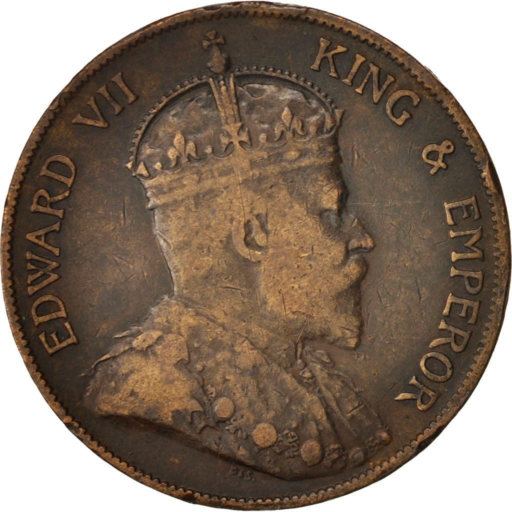 Coin, Hong Kong, Edward VII, Cent, 1903, VF(20-25), Bronze, KM:11