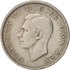 Great Britain, George VI, Florin, Two Shillings, 1948, EF(40-45), KM:865