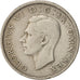 Great Britain, George VI, Florin, Two Shillings, 1948, EF(40-45), KM:865