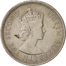 Hong Kong, Elizabeth II, Dollar, 1973, EF(40-45), Copper-nickel, KM:35