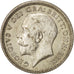 Great Britain, George V, 6 Pence, 1925, AU(55-58), Silver, KM:815a.1