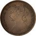Great Britain, Victoria, Farthing, 1888, EF(40-45), Bronze, KM:753