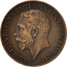 Great Britain, George V, Farthing, 1912, VF(30-35), Bronze, KM:808.1