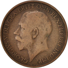 Moneta, Gran Bretagna, George V, 1/2 Penny, 1924, B+, Bronzo, KM:809