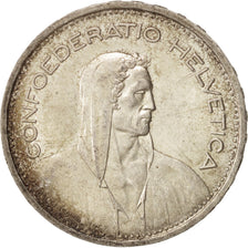 Coin, Switzerland, 5 Francs, 1953, Bern, AU(50-53), Silver, KM:40