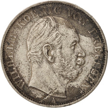 German States, PRUSSIA, Wilhelm I, Thaler, 1871, Berlin, VF(30-35), KM:500