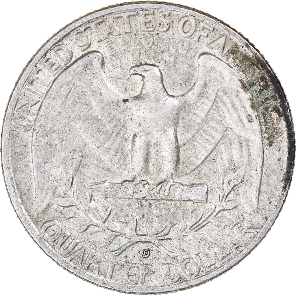 Coin, United States, Washington Quarter, Quarter, 1964, U.S. Mint, Denver