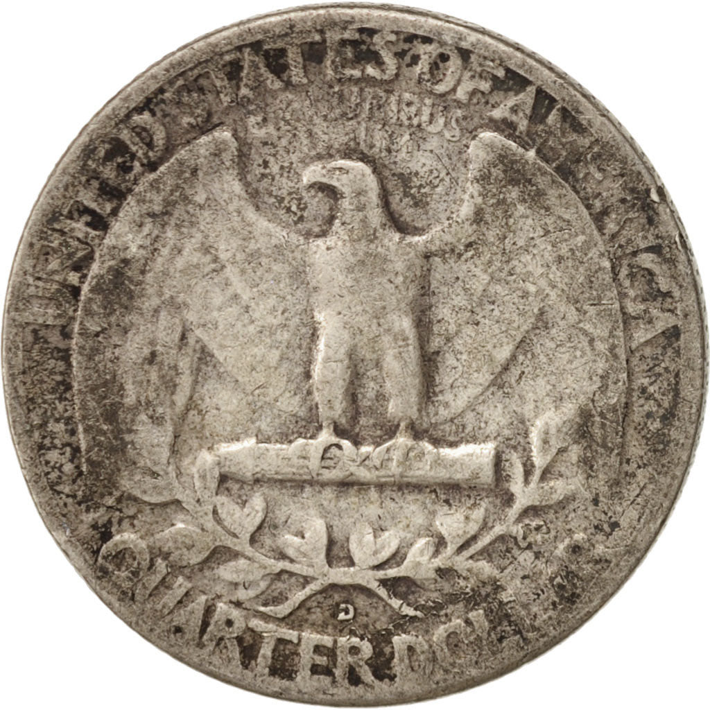 United States, Washington Quarter, 1947, U.S. Mint, Denver, VF, KM:164