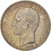 Grecia, George I, 5 Drachmai, 1876, Paris, BC+, Plata, KM:46