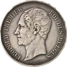Coin, Belgium, Leopold I, 5 Francs, 1853, EF(40-45), Silver, KM:2.1