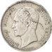 Bélgica, Leopold I, 5 Francs, 5 Frank, 1850, BC+, Plata, KM:17