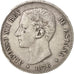 Spain, Alfonso XII, 5 Pesetas, 1876, Madrid, VF(30-35), Silver, KM:671