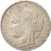 Francia, Cérès, 5 Francs, 1870, Paris, BC+, Plata, KM:818.1