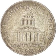 France, Panthéon, 100 Francs, 1985, Paris, AU(50-53), Silver, KM:951.1