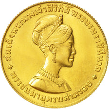 Thailand, Rama IX, 600 Baht, 1968, UNZ, Gold, KM:90
