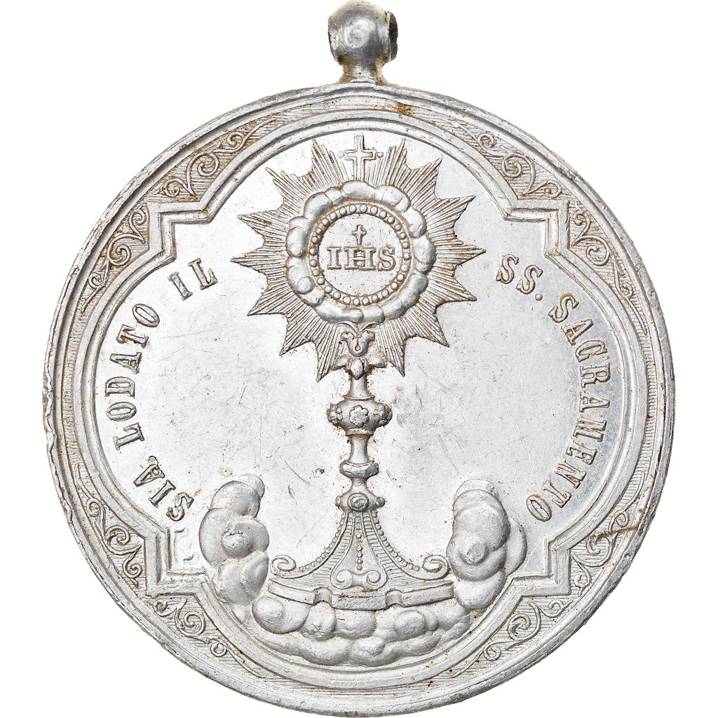 Italia, medalla, B.V.M. del SS. Rosario, Religions & beliefs, EBC, Aluminio