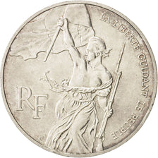 Francia, Liberté guidant le peuple, 100 Francs, 1993, EBC, Plata, KM:1018.1