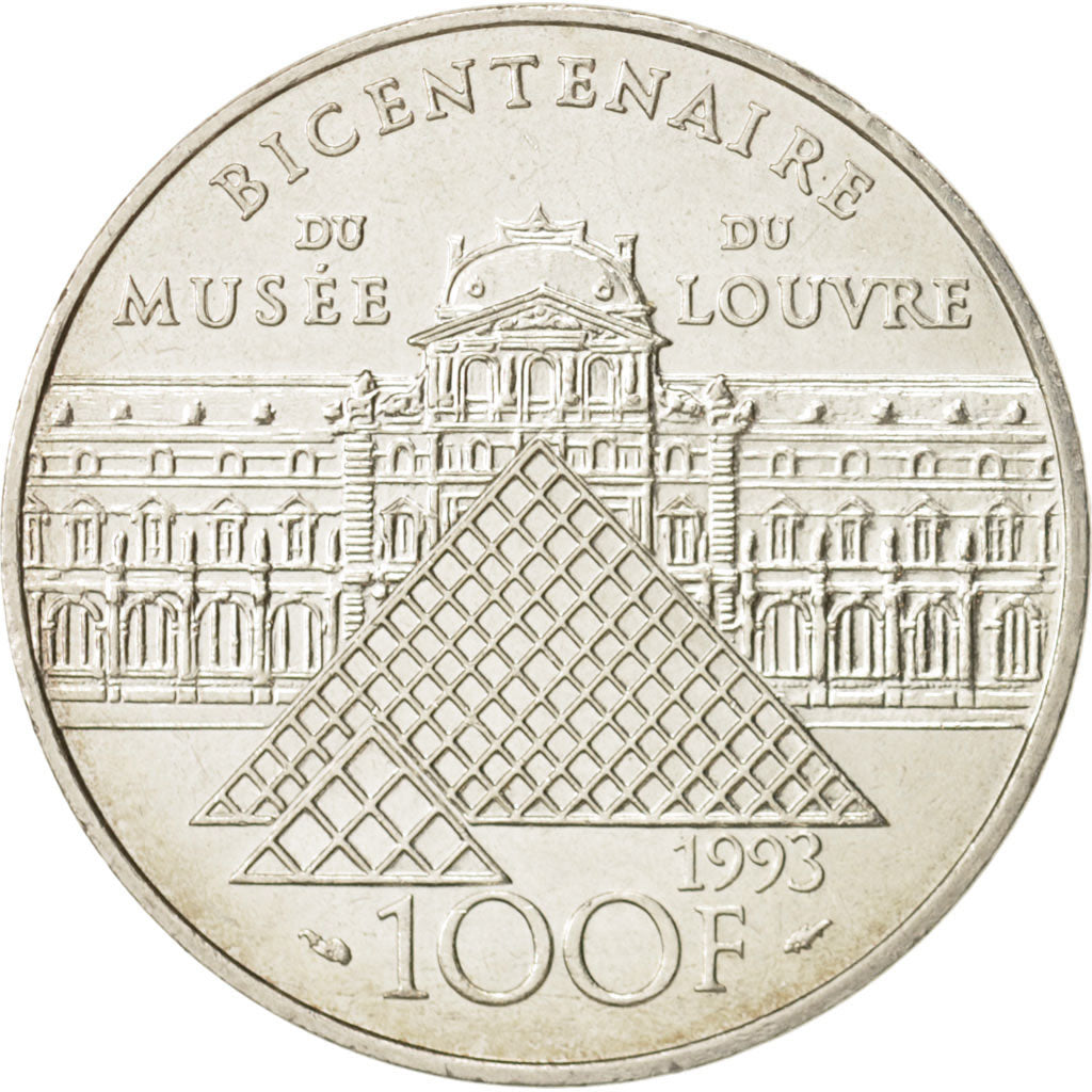 Francia, Liberté guidant le peuple, 100 Francs, 1993, SPL-, Argento, KM:1018.1