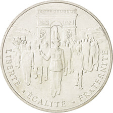 France, Libération de Paris, 100 Francs, 1994, AU(55-58), Silver, KM:1045.1