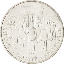 France, Libération de Paris, 100 Francs, 1994, MS(63), Silver, KM:1045.1